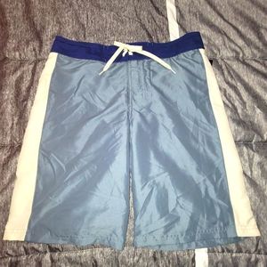 New Boys Board Shorts~Swim Trunk~Size 4~Art  Class~Bathing Suit~Adjustable
